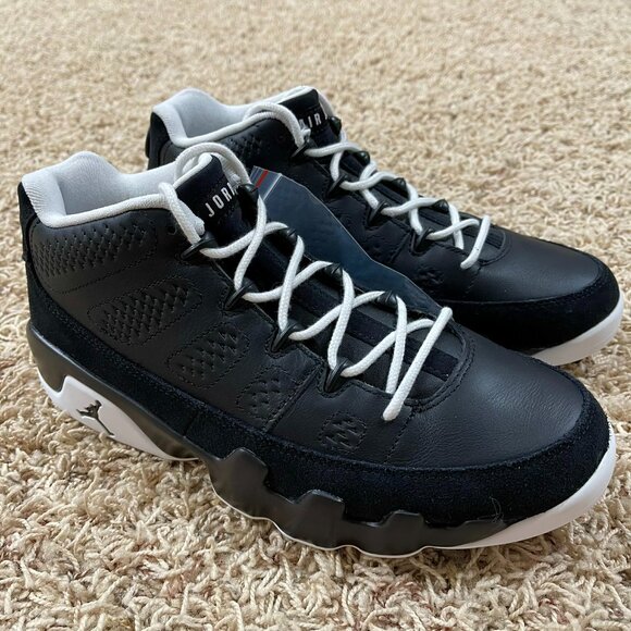 Air Jordan 9 Golf “Barons” Men's Golf Cleats Shoes Black FN6930-001, Size 9.5 - Picture 3 of 16
